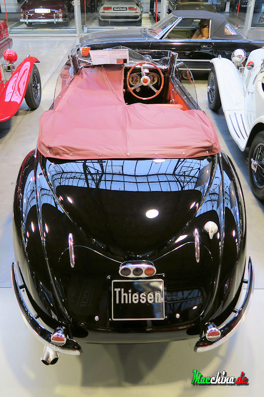 Alfa Romeo 6C 2300 B Pescara MM Cabriolet, Foto: Macchina.de